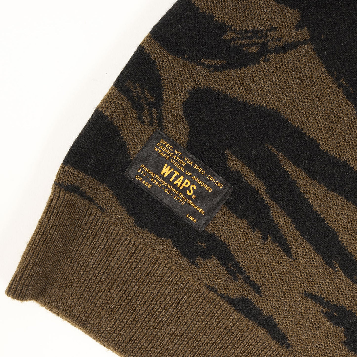 タイガーカモ ウールニット セーター(DECK CREW / SWEATER)