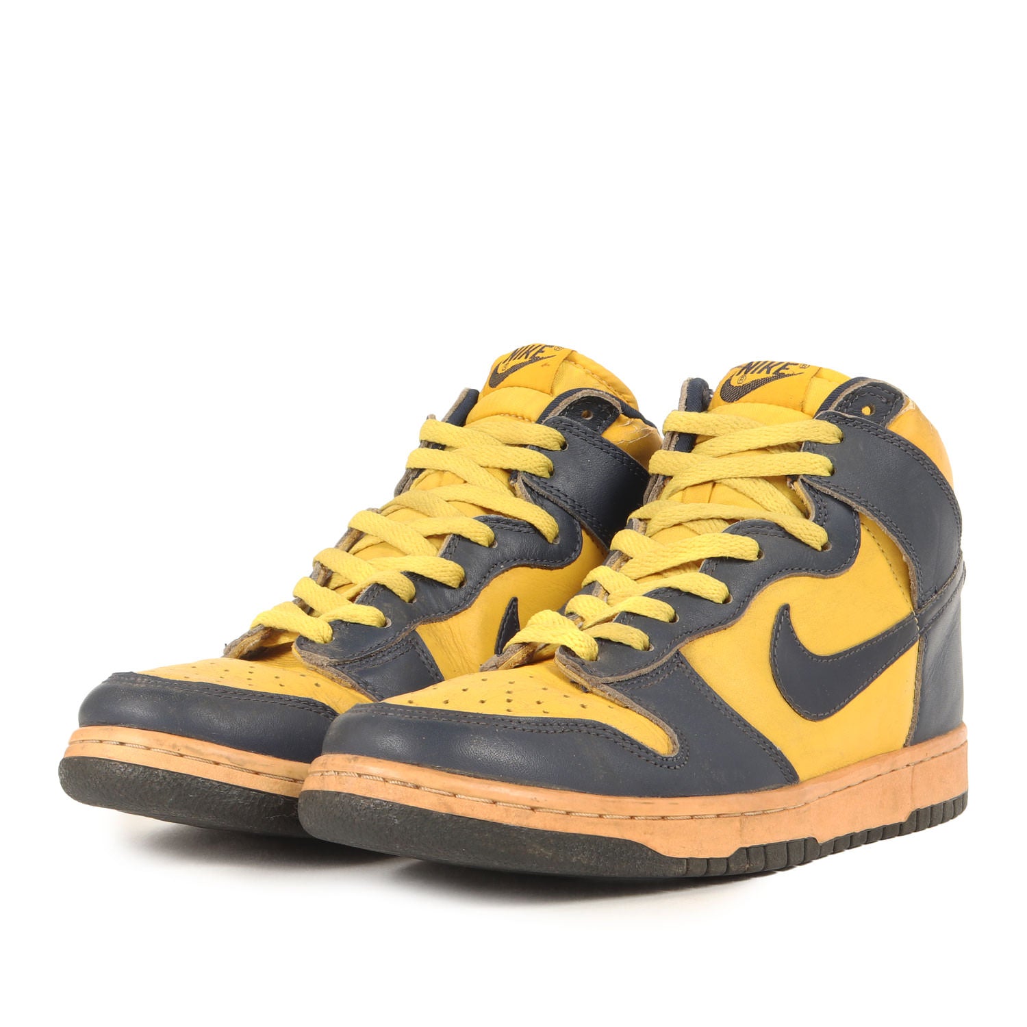 NIKE (ナイキ) 90s DUNK HIGH LE 初期復刻 ミシガン大学カラー NIKE (ナイキ) 90s DUNK HIGH LE 初期復刻 ミシガン大学カラー