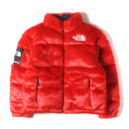 20AW ×THE NORTH FACE フェイクファー ヌプシ ダウンジャケット(Faux Fur Nuptse Jacket)