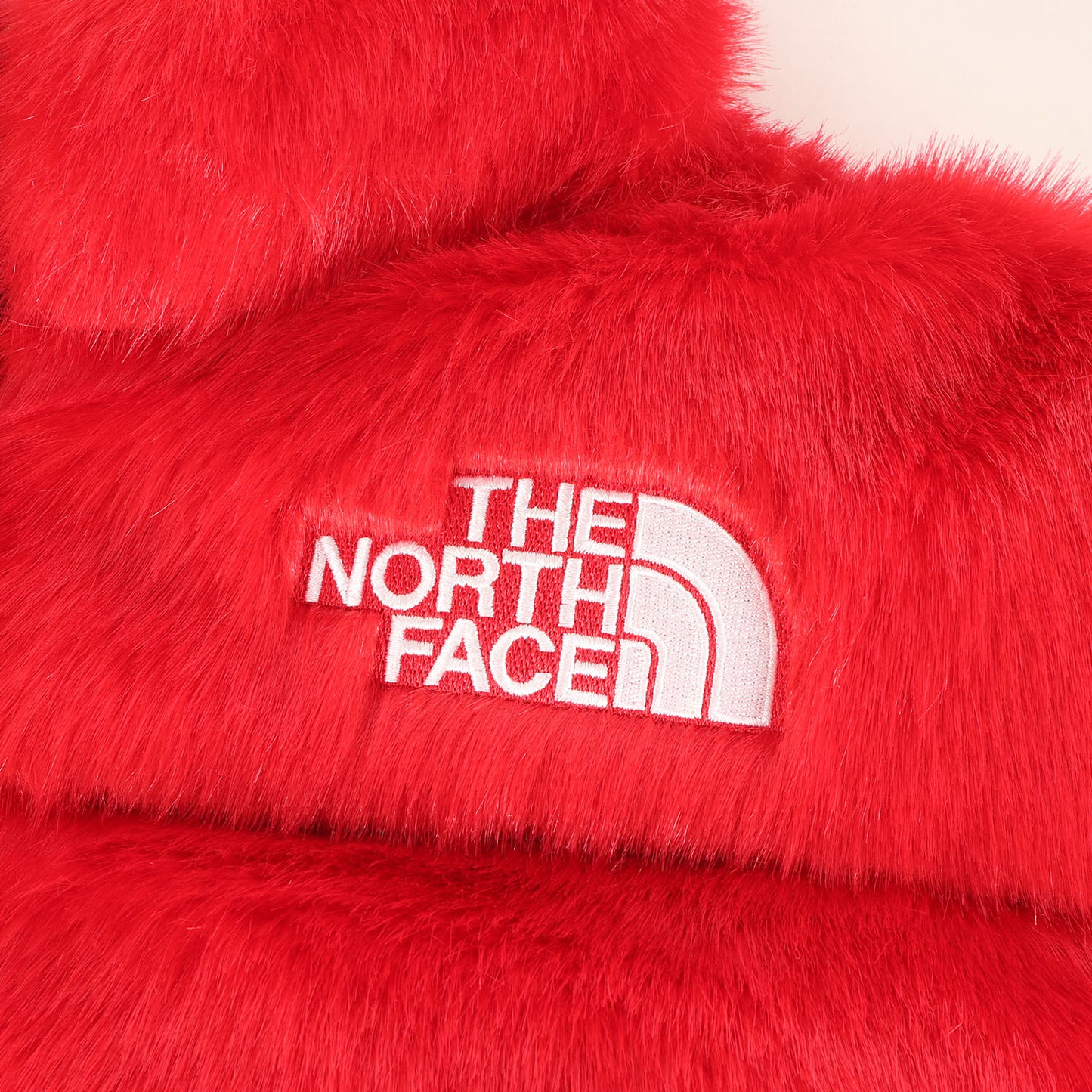 20AW ×THE NORTH FACE フェイクファー ヌプシ ダウンジャケット(Faux Fur Nuptse Jacket)