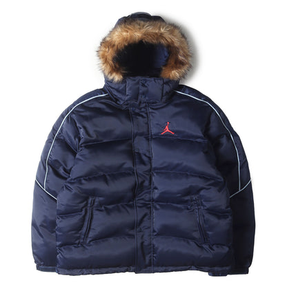 24AW ×NIKE JORDAN フードファー中綿ジャケット(Puffer Jacket)
