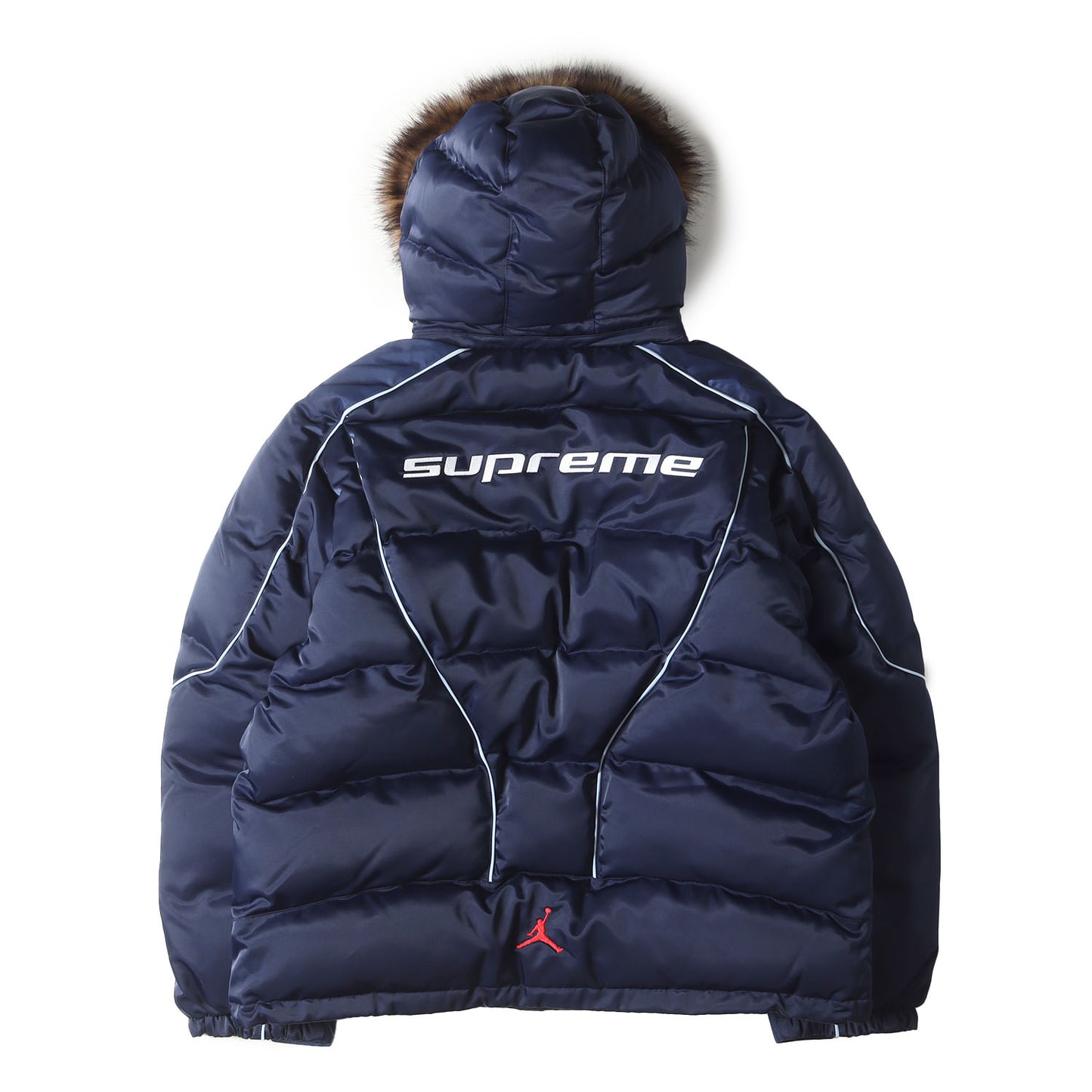 24AW ×NIKE JORDAN フードファー中綿ジャケット(Puffer Jacket)