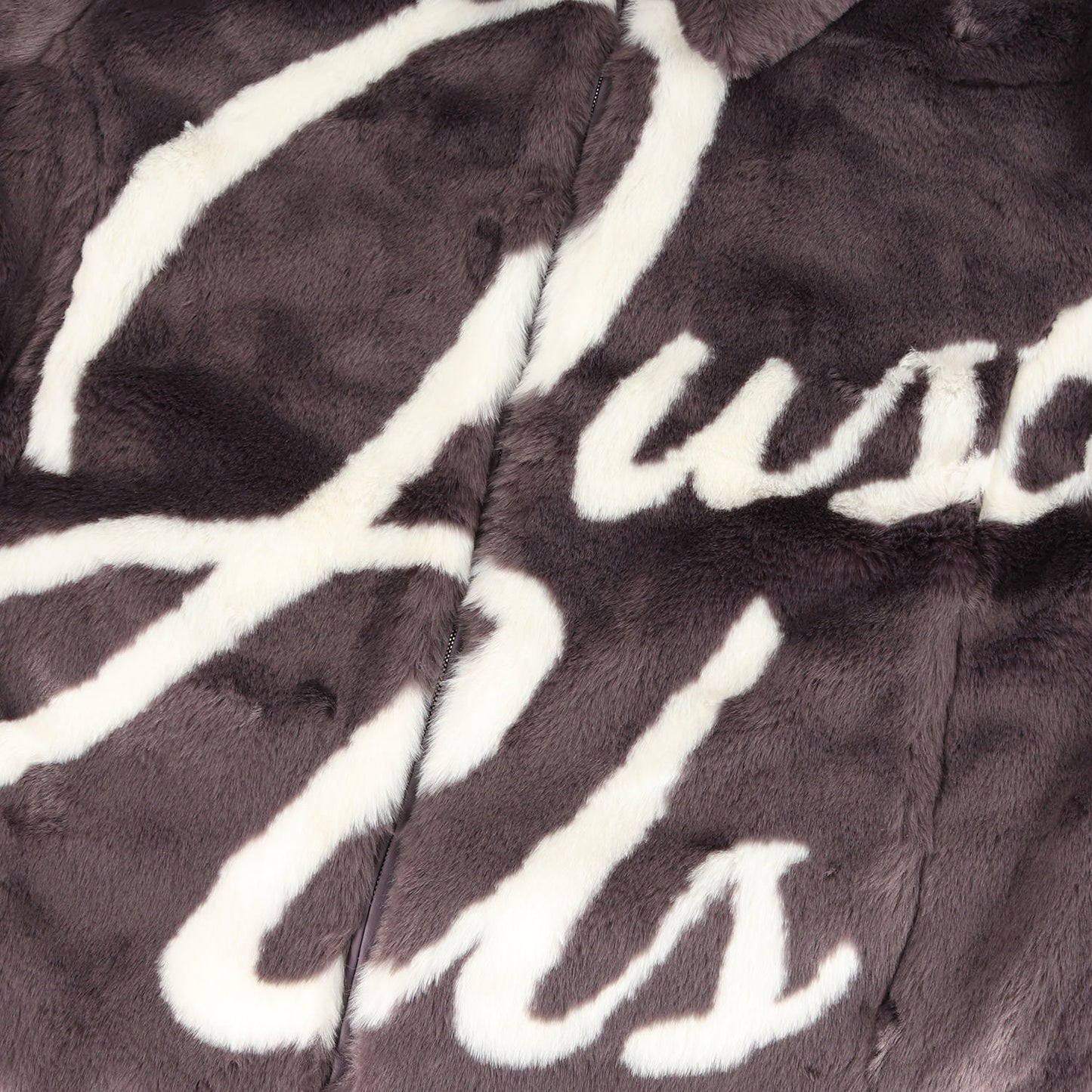 21AW ビッグロゴ フェイクファー ジャケット(Faux Fur Coaches Jacket)