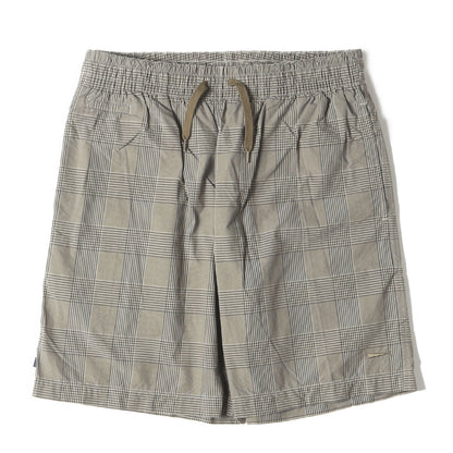 21SS コーデュラナイロン グレンチェック ビーチショーツ(SHORE BEACH SHORTS)