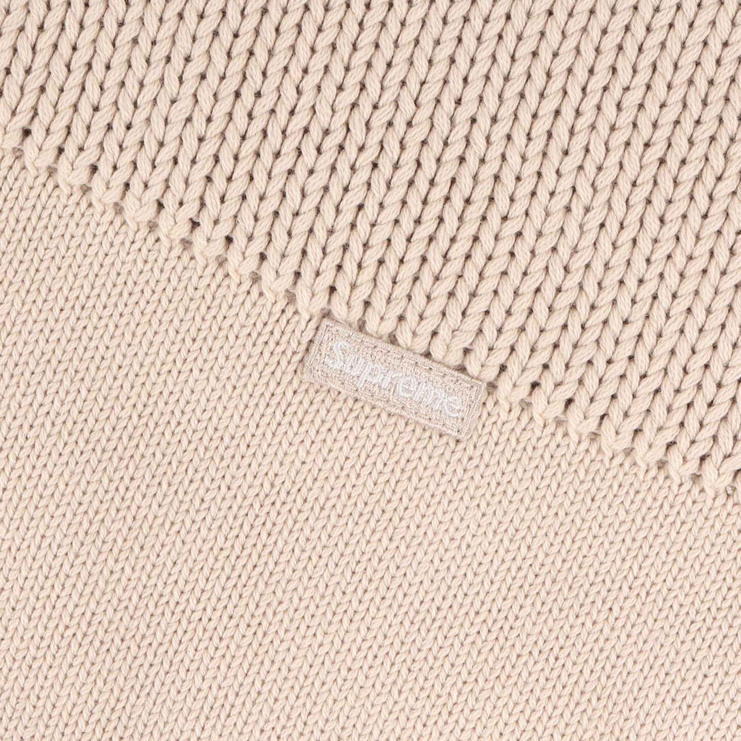 23SS スモールBOXロゴ ストライプ コットン ニット セーター(Small Box Stripe Sweater)