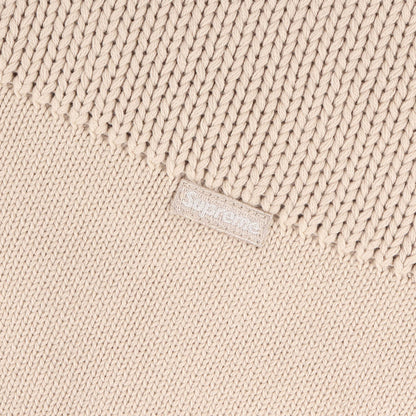 23SS スモールBOXロゴ ストライプ コットン ニット セーター(Small Box Stripe Sweater)