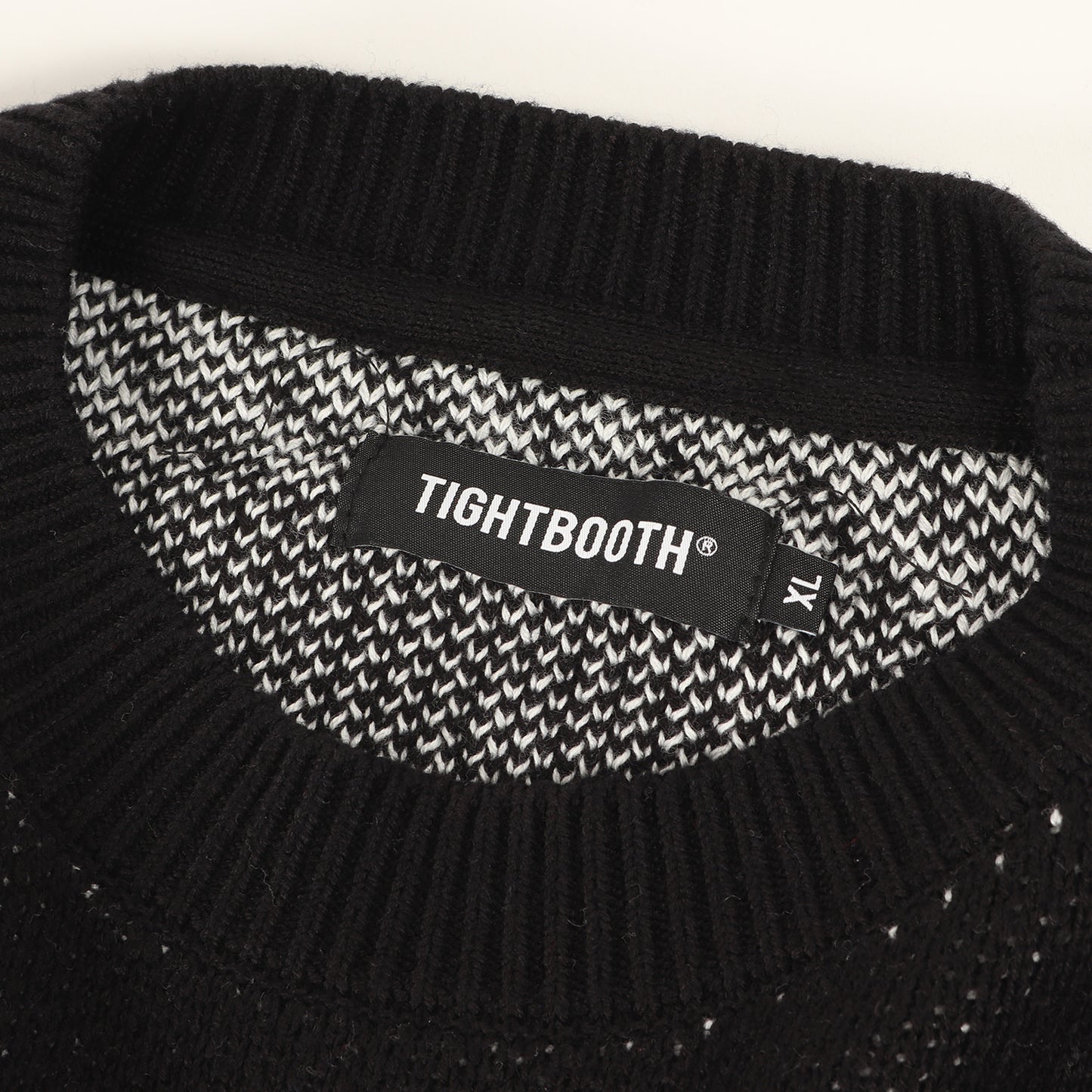 23AW 全面グラフィック オーバーサイズ ニットセーター(COVID-19 KNIT SWEATER)