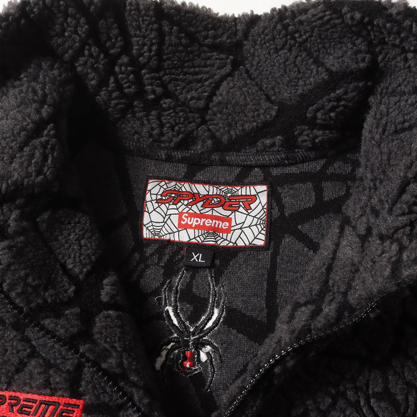 22AW ×Spyder スパイダーウェブ ポーラーフリース ジャケット(Spyder Web Polar Fleece Jacket)