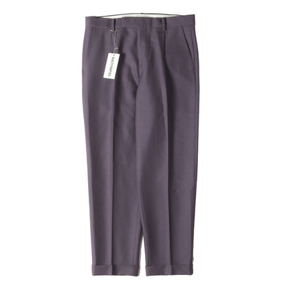 22SS ×DORMEUIL プリーツ スラックスパンツ(PLEATED TROUSERS)