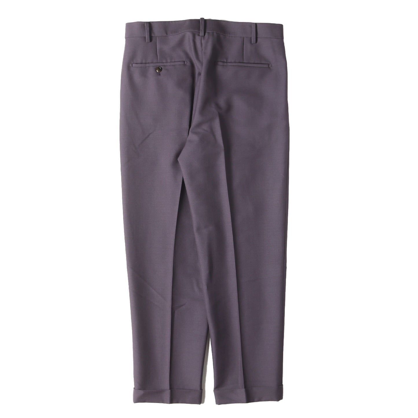 22SS ×DORMEUIL プリーツ スラックスパンツ(PLEATED TROUSERS)