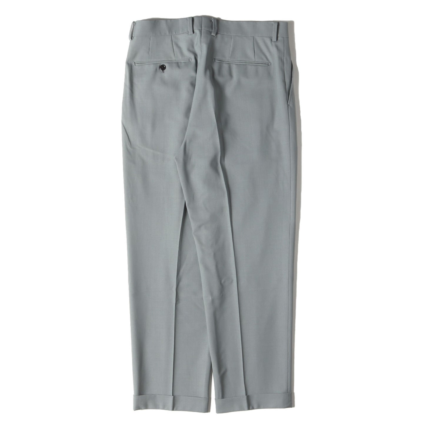 23SS ×DORMEUIL プリーツ スラックスパンツ(PLEATED TROUSERS)