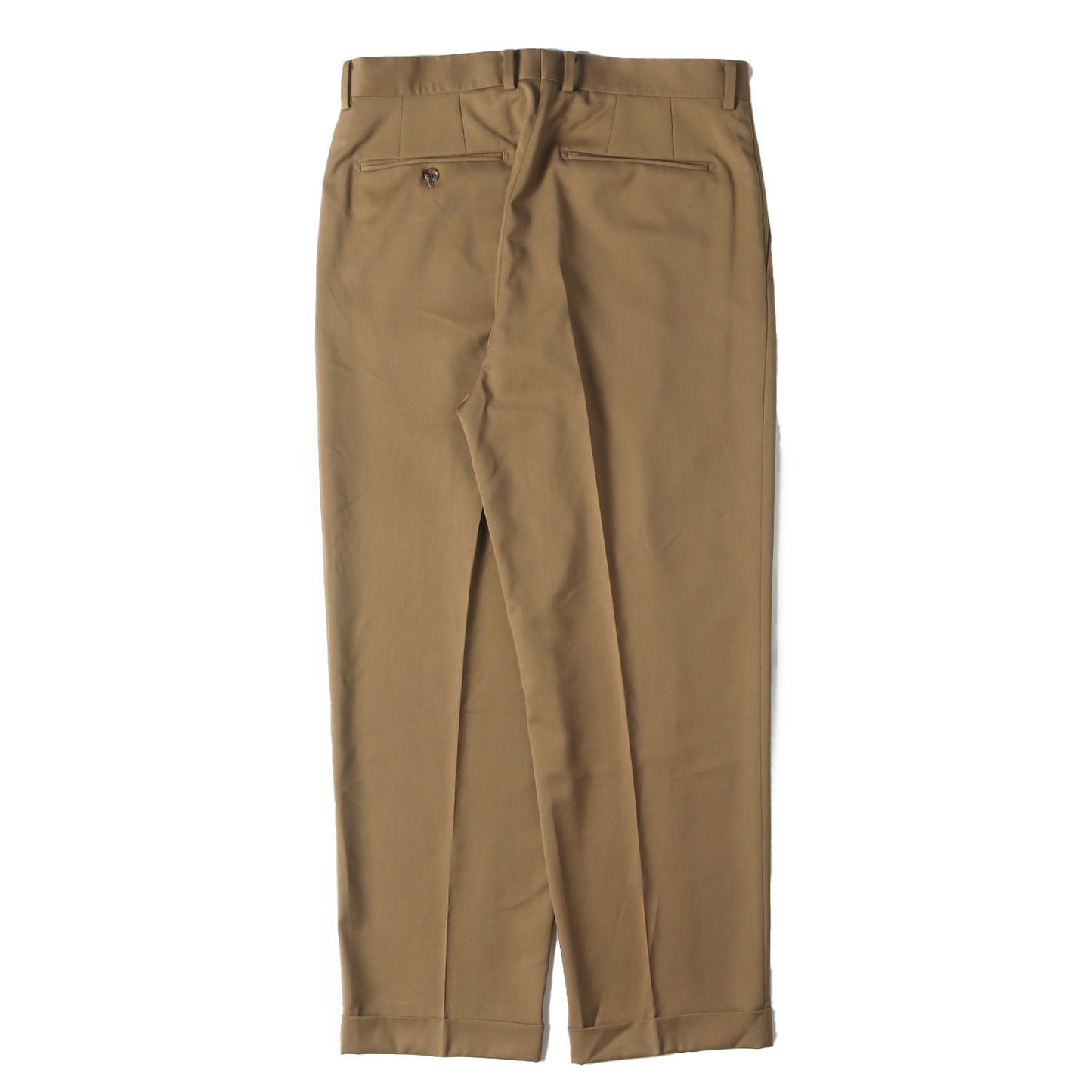 24SS ×DORMEUIL プリーツ スラックスパンツ(PLEATED TROUSERS)