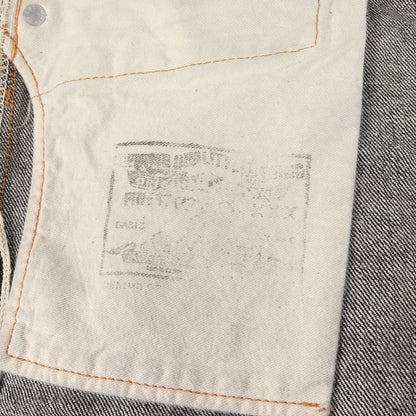 66タイプ ブラック デニムパンツ