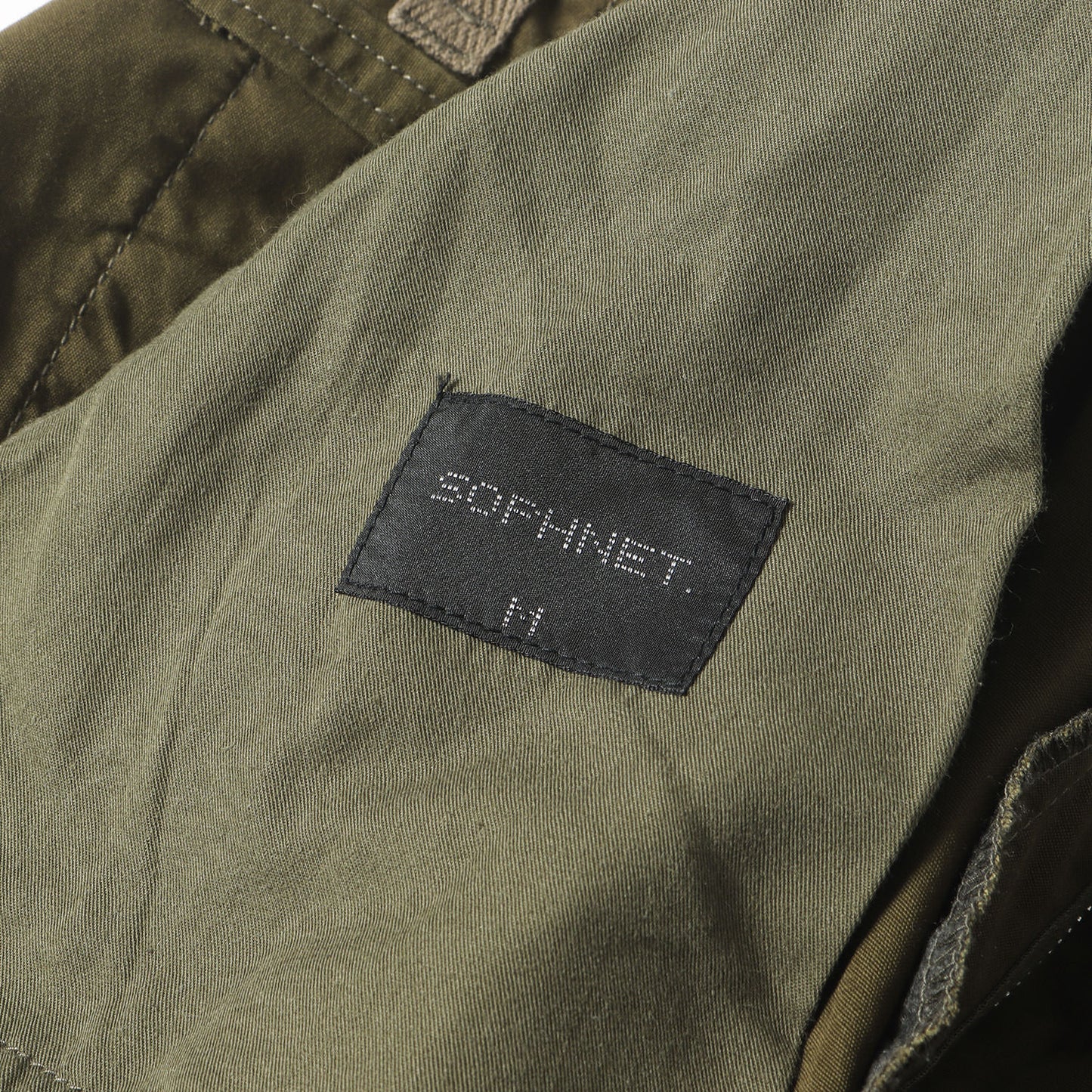 ドローコード付き ワイド コットンパンツ(WIDE DRAWSTRING PANT)