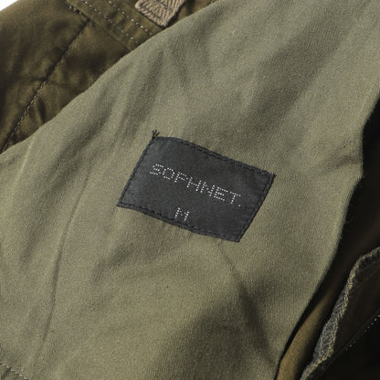 ドローコード付き ワイド コットンパンツ(WIDE DRAWSTRING PANT)