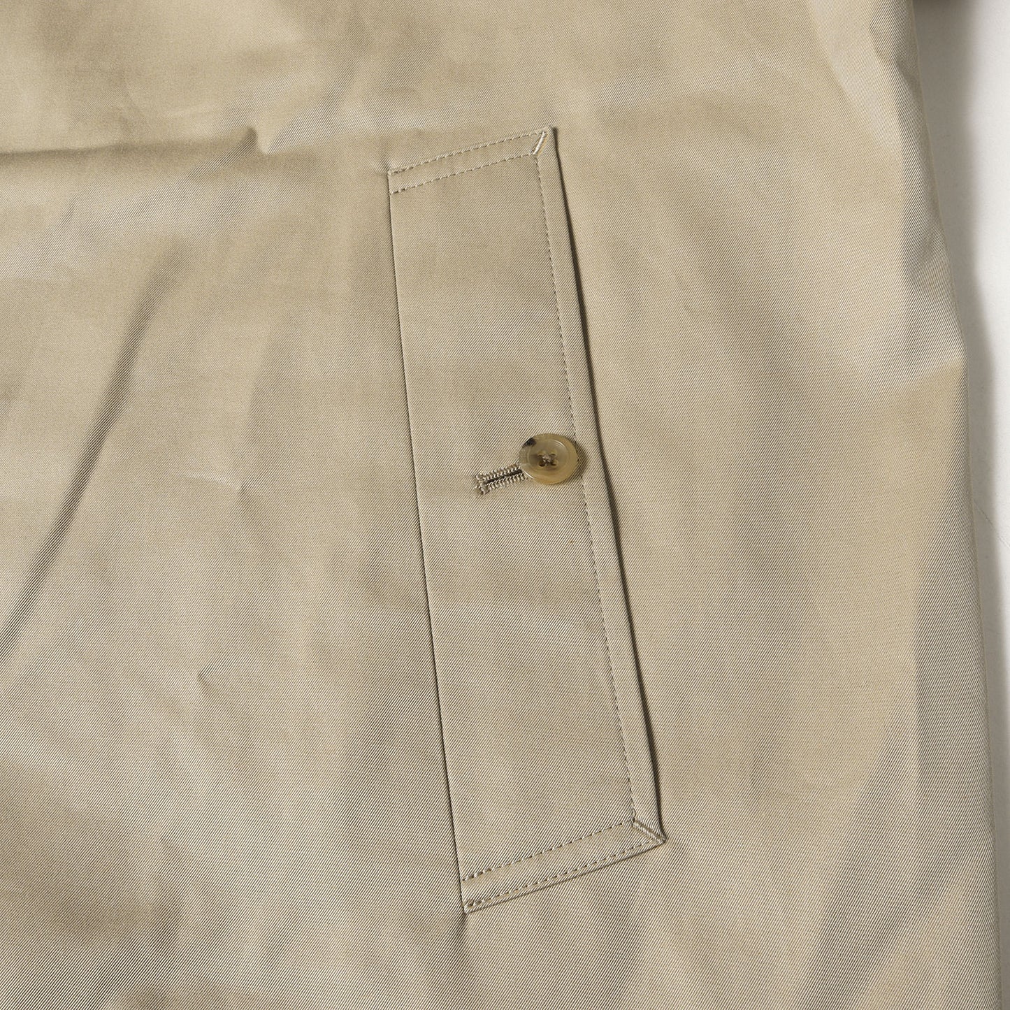 25SS コットン/シルク ギャバジン オーバーサイズ バルマカーンコート(BALMACHAAN COAT)