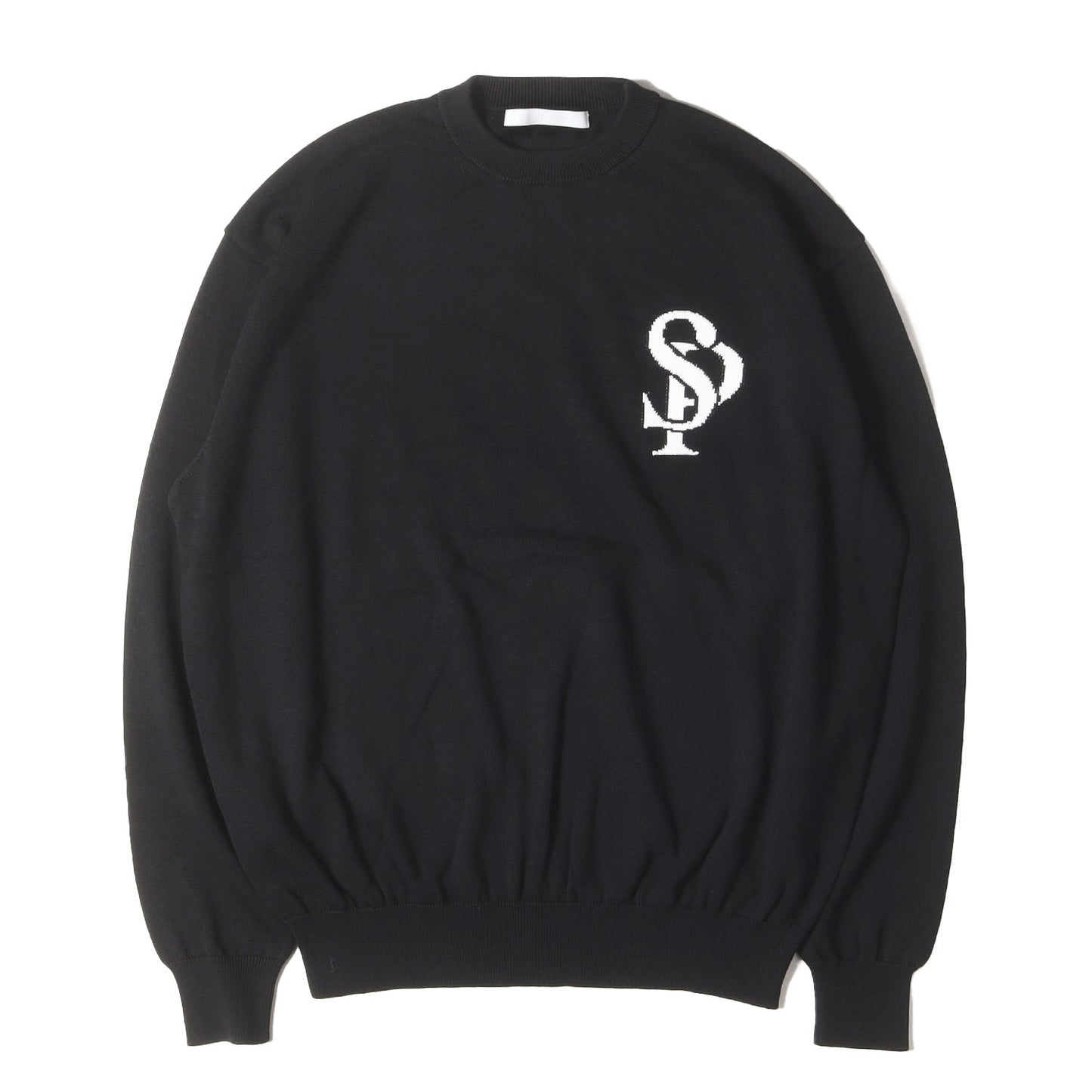 25SS SPロゴ クルーネック コットンニット(SP CREWNECK KNIT)