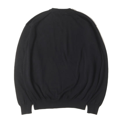25SS SPロゴ クルーネック コットンニット(SP CREWNECK KNIT)