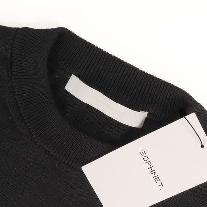 25SS SPロゴ クルーネック コットンニット(SP CREWNECK KNIT)