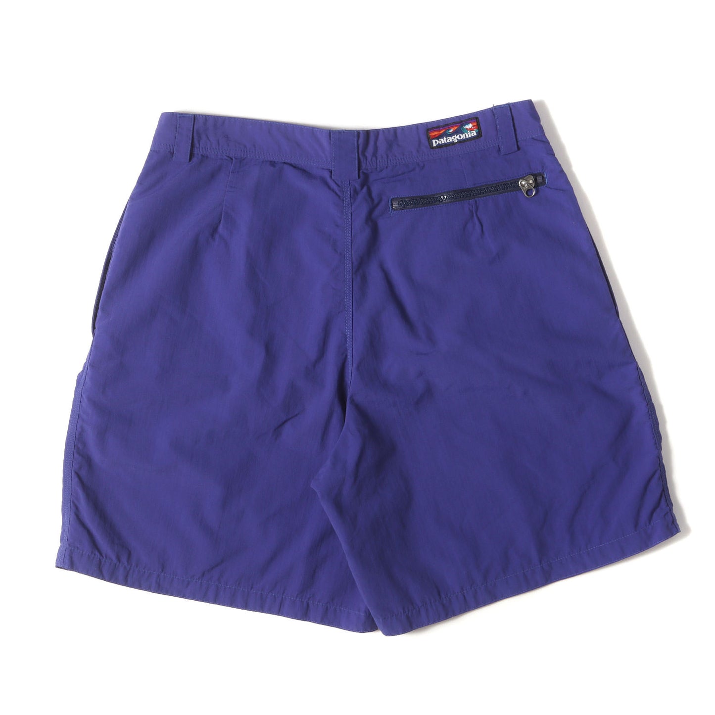 [希少 グッドコンディション] 90s 波タグ ナイロン 2タック ショーツ(95年製)