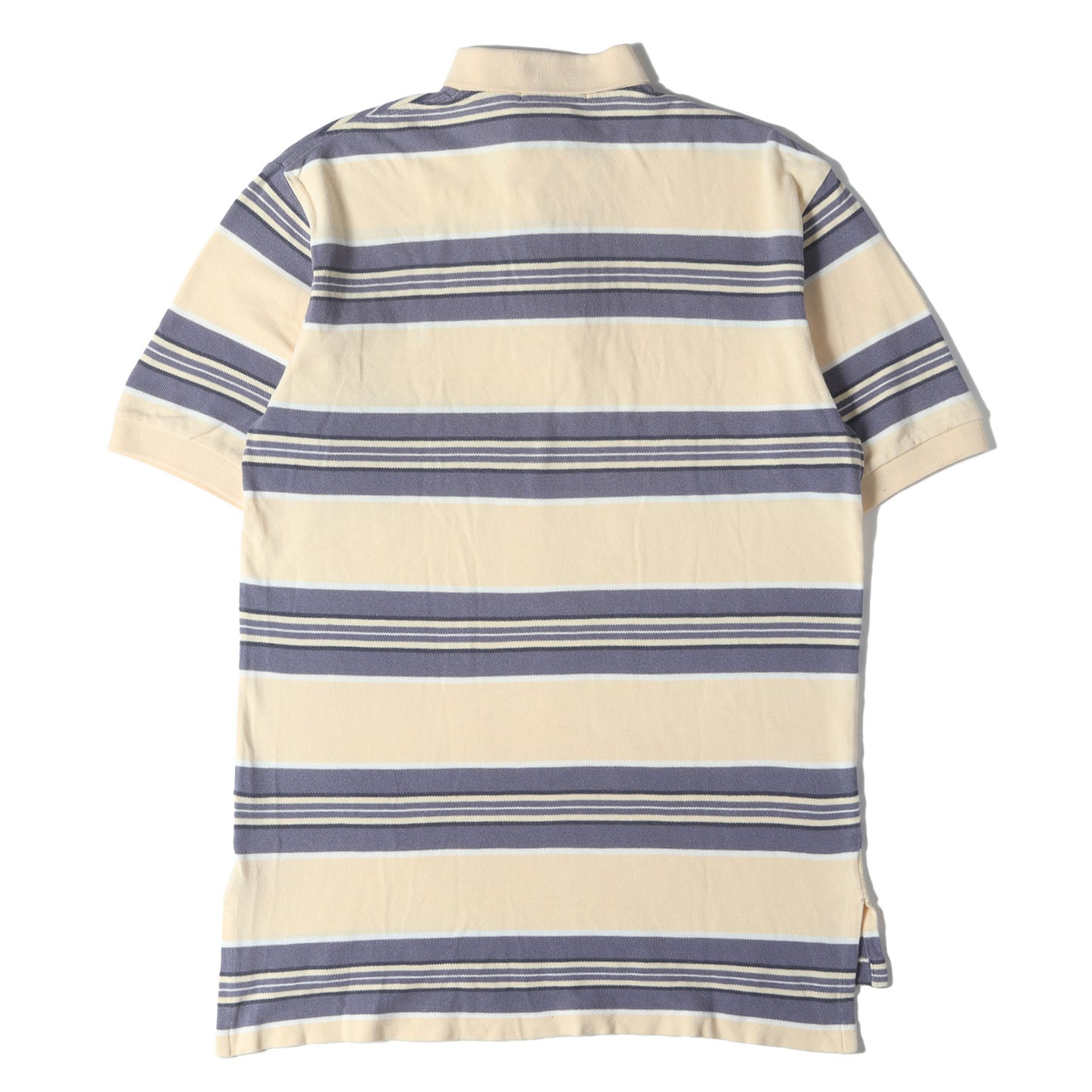 90s ボーダー 鹿の子ポロシャツ