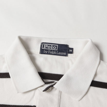 00s ボーダー 鹿の子 ポロシャツ
