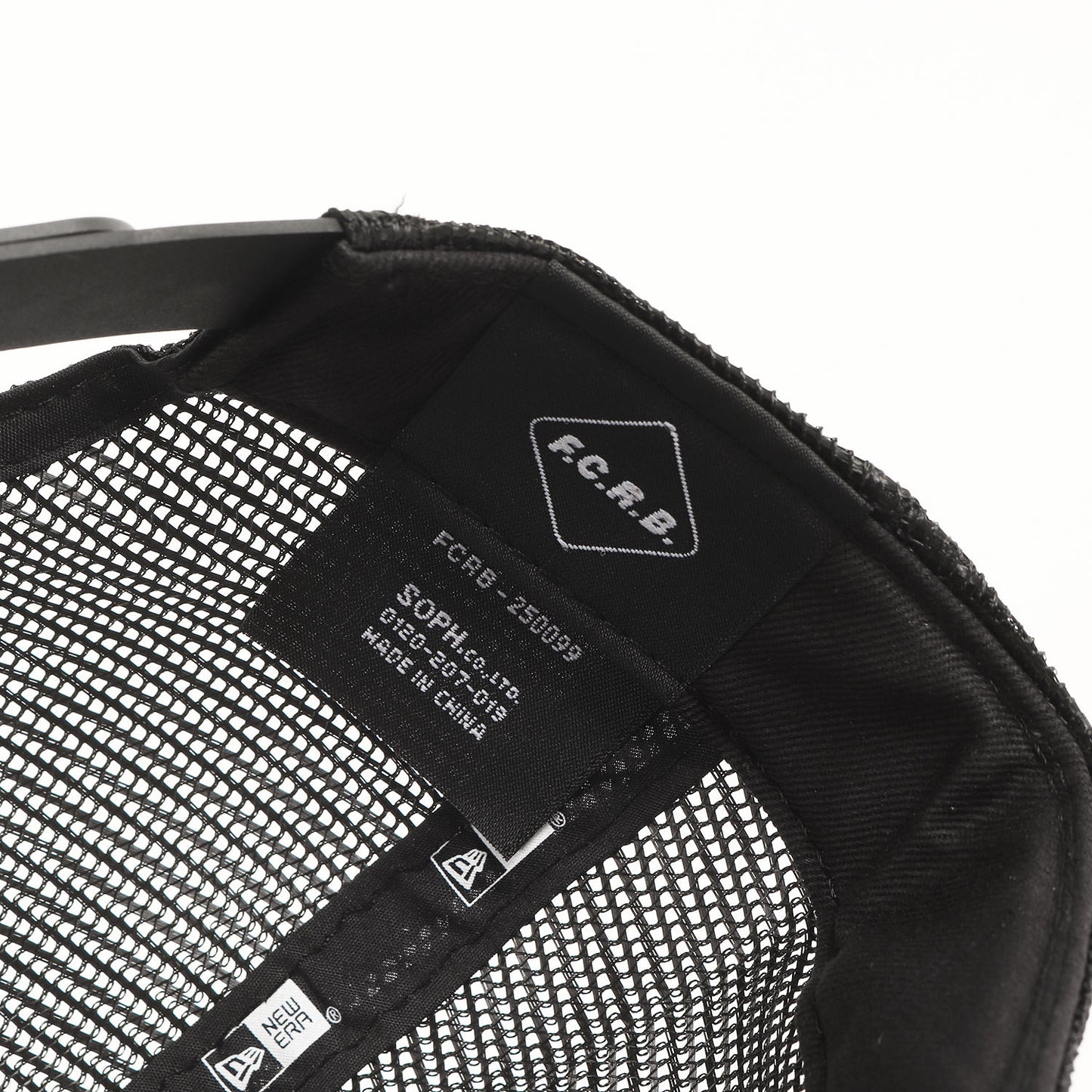 25SS ×NEW ERA エンブレム メッシュキャップ(9FORTY A-FRAME MESH CAP)