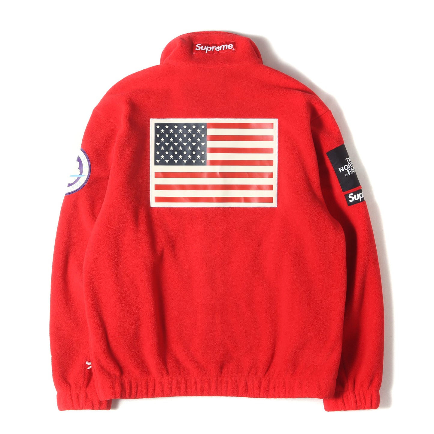 ×THE NORTH FACE 星条旗パッチ フリース ジャケット(Expedition Fleece Jacket)