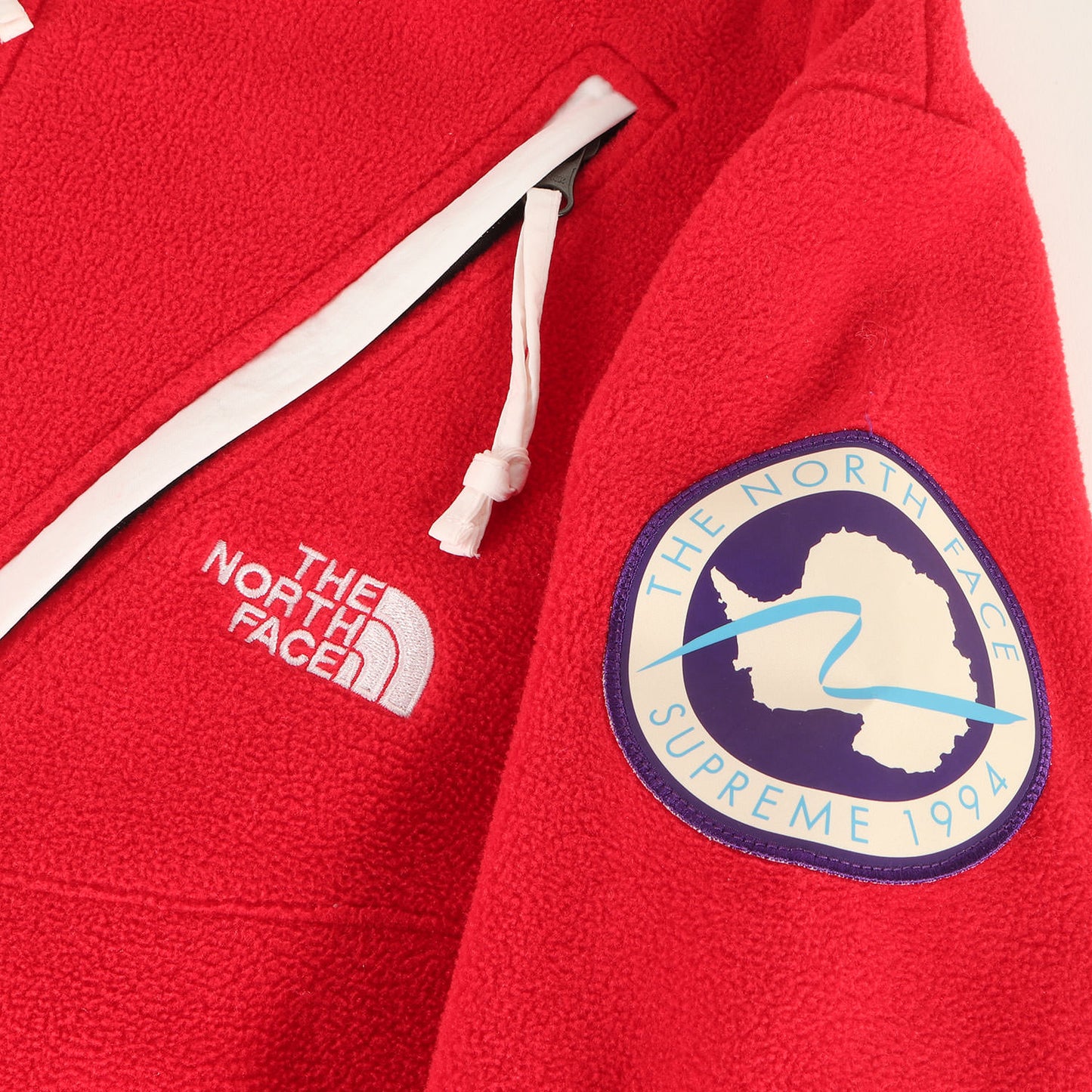 ×THE NORTH FACE 星条旗パッチ フリース ジャケット(Expedition Fleece Jacket)