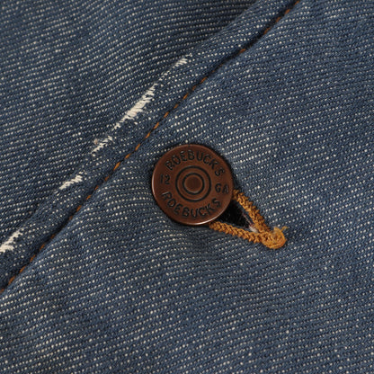 70s デニム ボア ランチジャケット / Sears ROEBUCKS シアーズ ローバックス