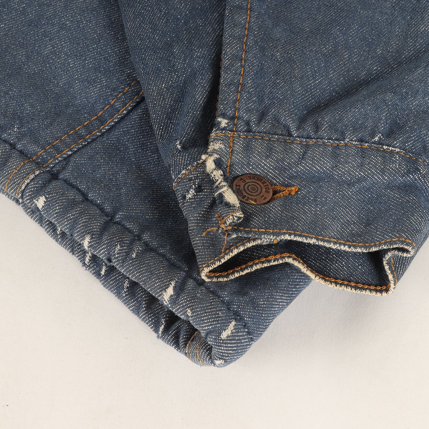 70s デニム ボア ランチジャケット / Sears ROEBUCKS シアーズ ローバックス