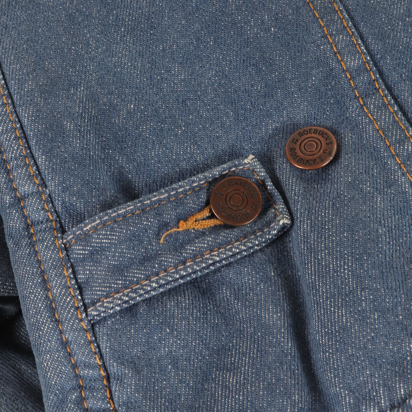 70s デニム ボア ランチジャケット / Sears ROEBUCKS シアーズ ローバックス