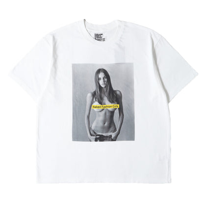 25SS ×Stie-lo ×MIKE DOWSON ヌードフォト Tシャツ(Naked Girl Crewneck T-SH)