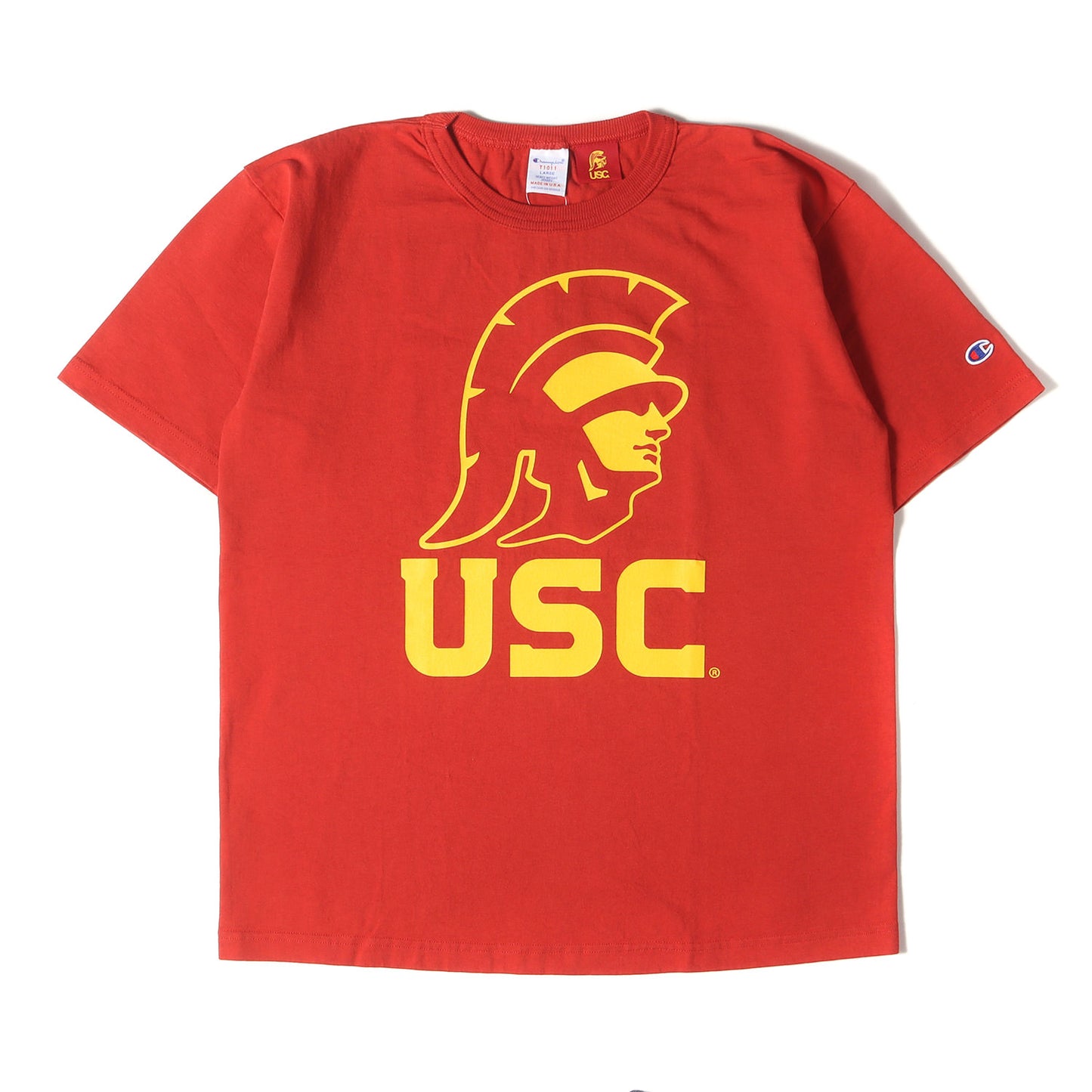 T1011 ×USC / 南カリフォルニア大学 カレッジ ヘビー Tシャツ(USA製)