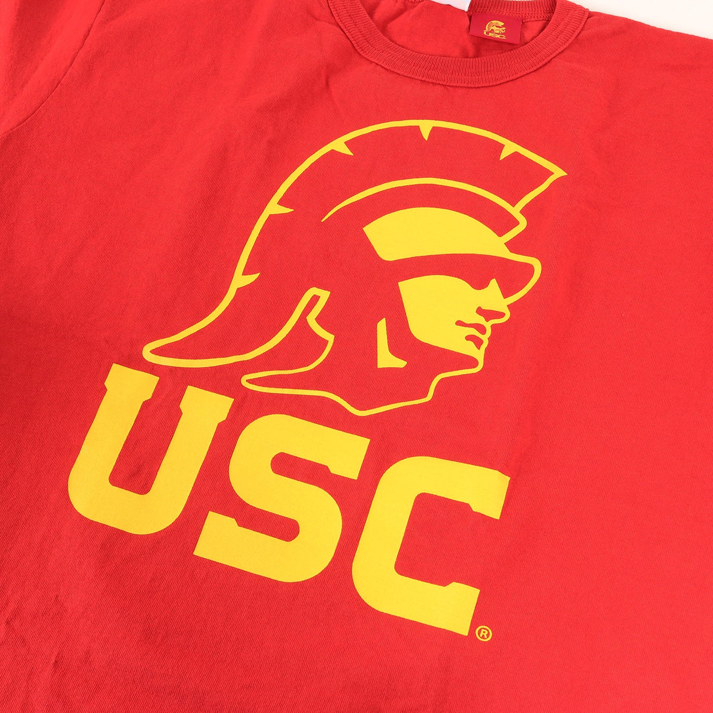 T1011 ×USC / 南カリフォルニア大学 カレッジ ヘビー Tシャツ(USA製)