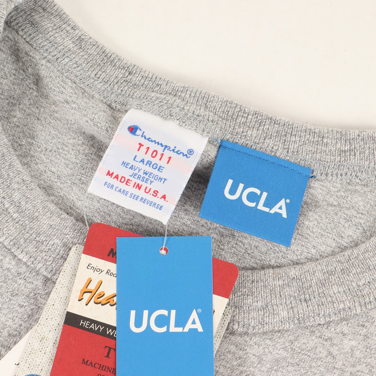 T1011 ×UCLA / カリフォルニア大学ロサンゼルス校 カレッジ ヘビー Tシャツ(USA製)