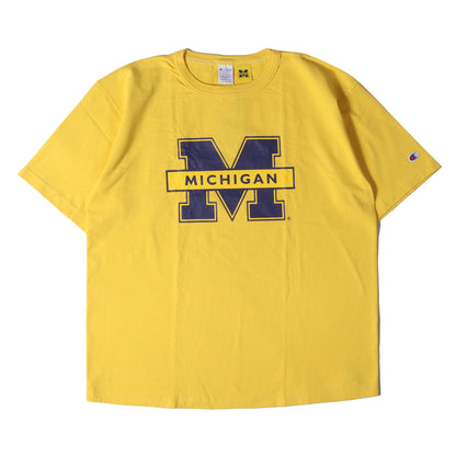 T1011 ×ミシガン大学 カレッジ ヘビー Tシャツ(USA製)
