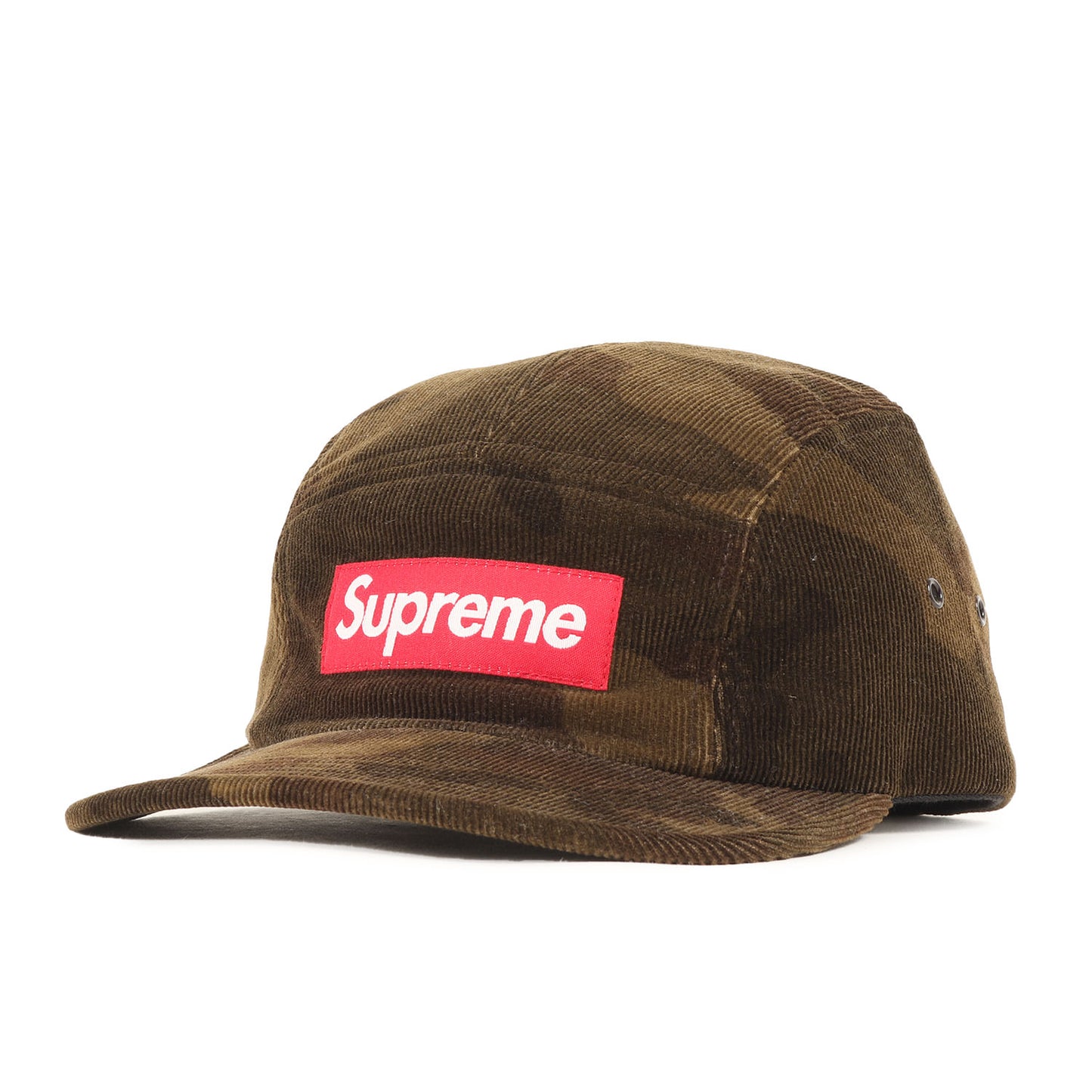 コーデュロイ カモ BOXロゴ キャンプキャップ(Cord Camo Camp Cap)
