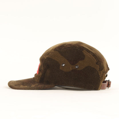 コーデュロイ カモ BOXロゴ キャンプキャップ(Cord Camo Camp Cap)
