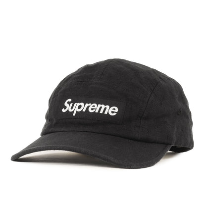 22SS ×Solbiati リネン フィッテッド BOXロゴ キャンプキャップ(Linen Fitted Camp Cap)