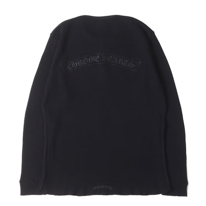 クロスボール ボタン ヘンリーネック サーマル ロングスリーブ Tシャツ