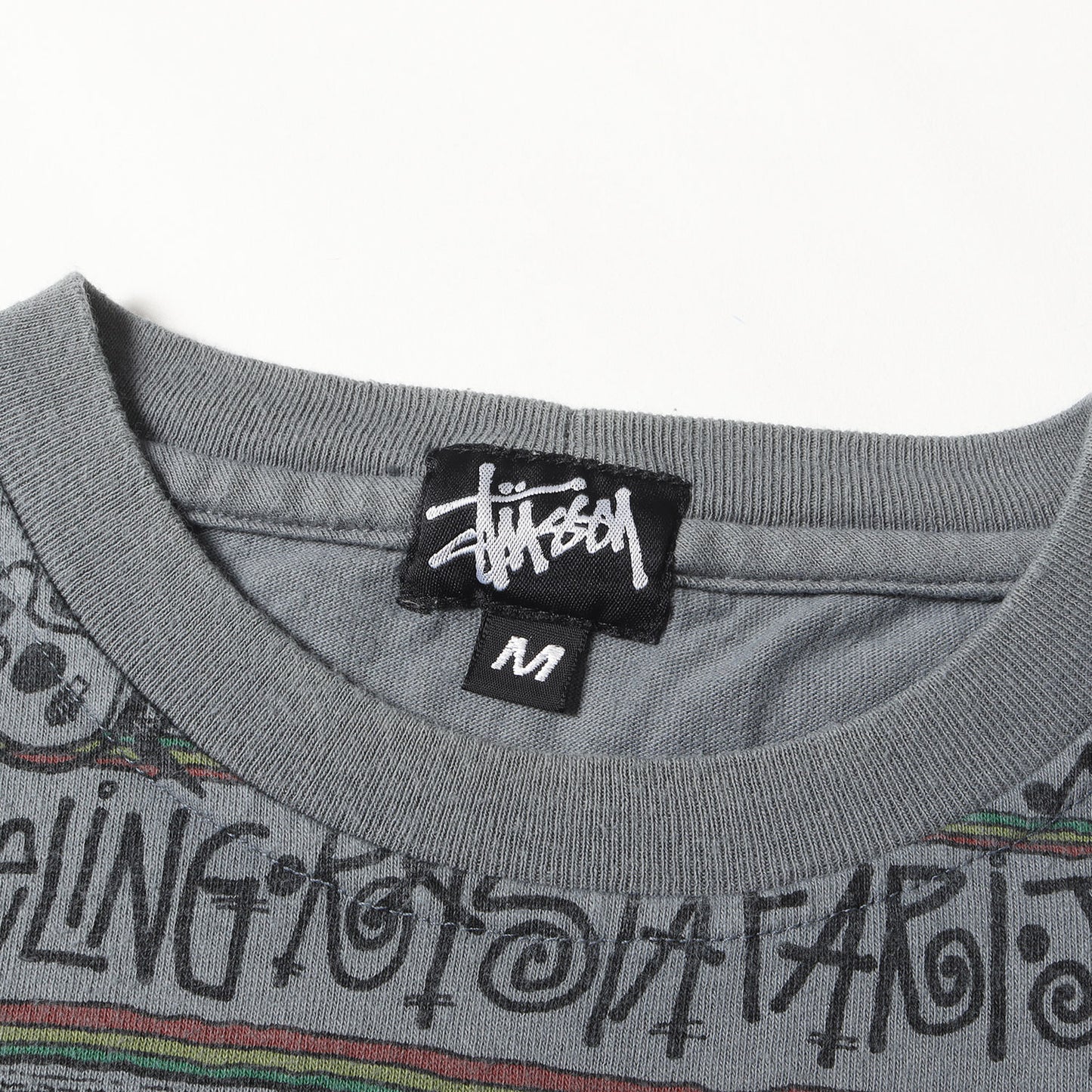 IRIE BAND 総柄プリント ポケット Tシャツ(USA製)