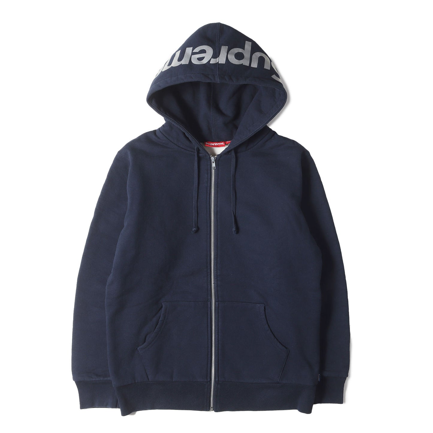 リフレクターロゴ サーマル ジップ スウェットパーカー(3M Reflective Logo Thermal Zip Up)