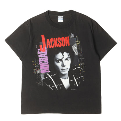 80s Michael Jackson BAD TOUR 88 Tシャツ(Spring Fordボディ / USA製)