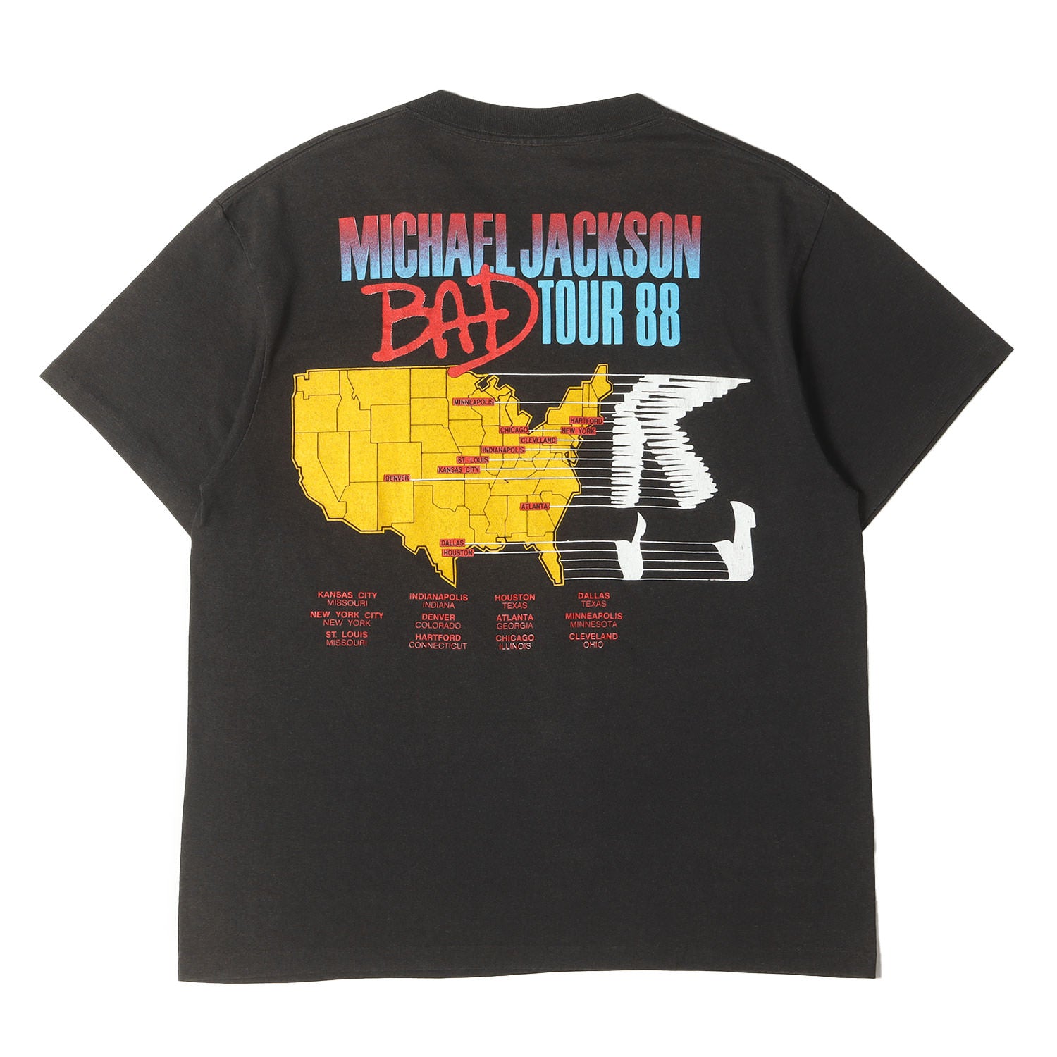Michael Jackson BAD TOUR 88 Tシャツ