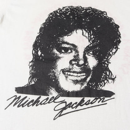 80s Michael Jackson / The Jacksons VICTORY TOUR 1984 リンガーTシャツ(Stedmanボディ / USA製)
