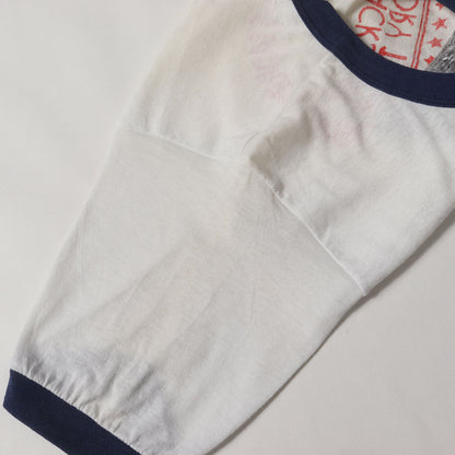 80s Michael Jackson / The Jacksons VICTORY TOUR 1984 リンガーTシャツ(Stedmanボディ / USA製)