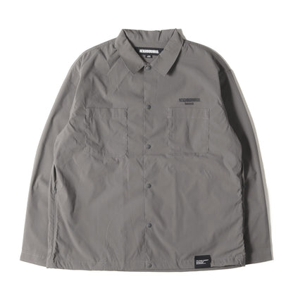 25SS タイプライター スナップボタン シャツ(MULTIFUNCTIONAL SHIRT LS)