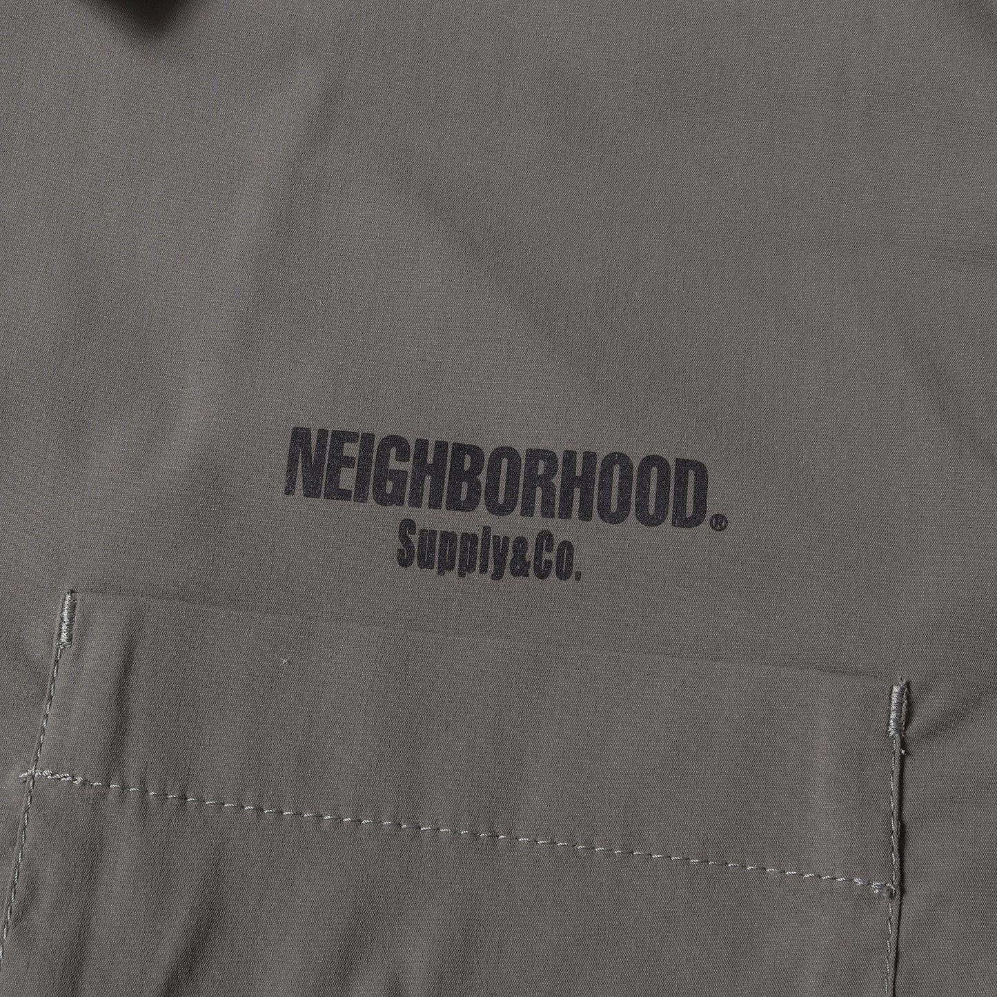 25SS タイプライター スナップボタン シャツ(MULTIFUNCTIONAL SHIRT LS)