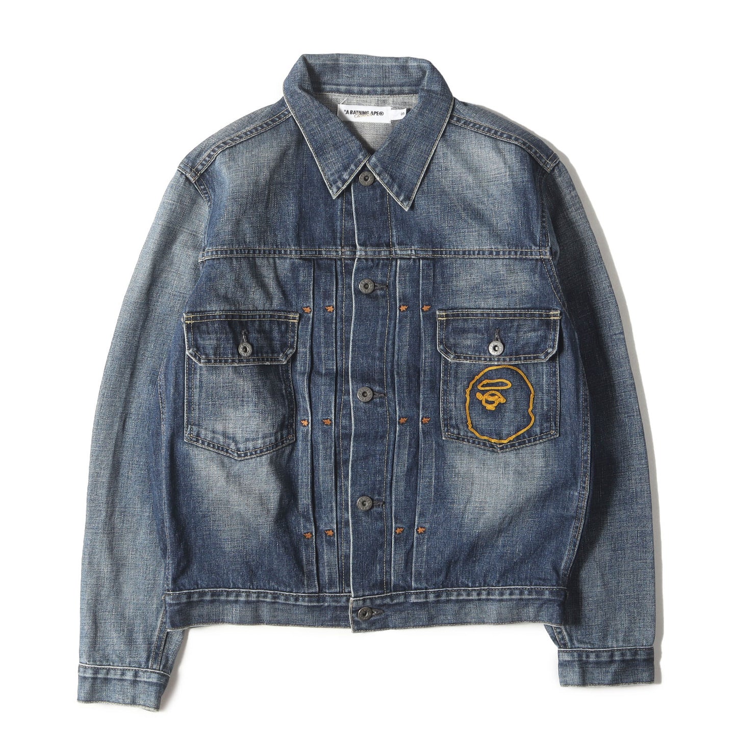 00s チャンピオンロゴ ヴィンテージ加工 2nd デニムジャケット